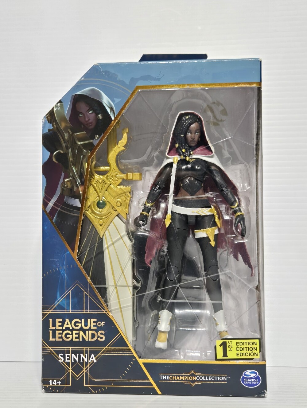 League of Legends Senna Action Figure - Black & Gold